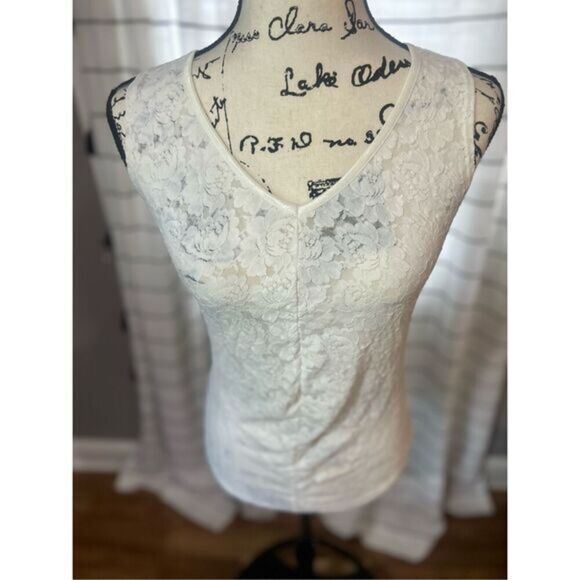 Vintage Lace Caia Camisole White Size Medium - Picture 1 of 9